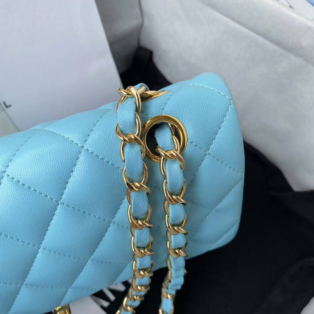Replicate Chanel Small Classic Handbag Gold Hardware(1:1 replica)