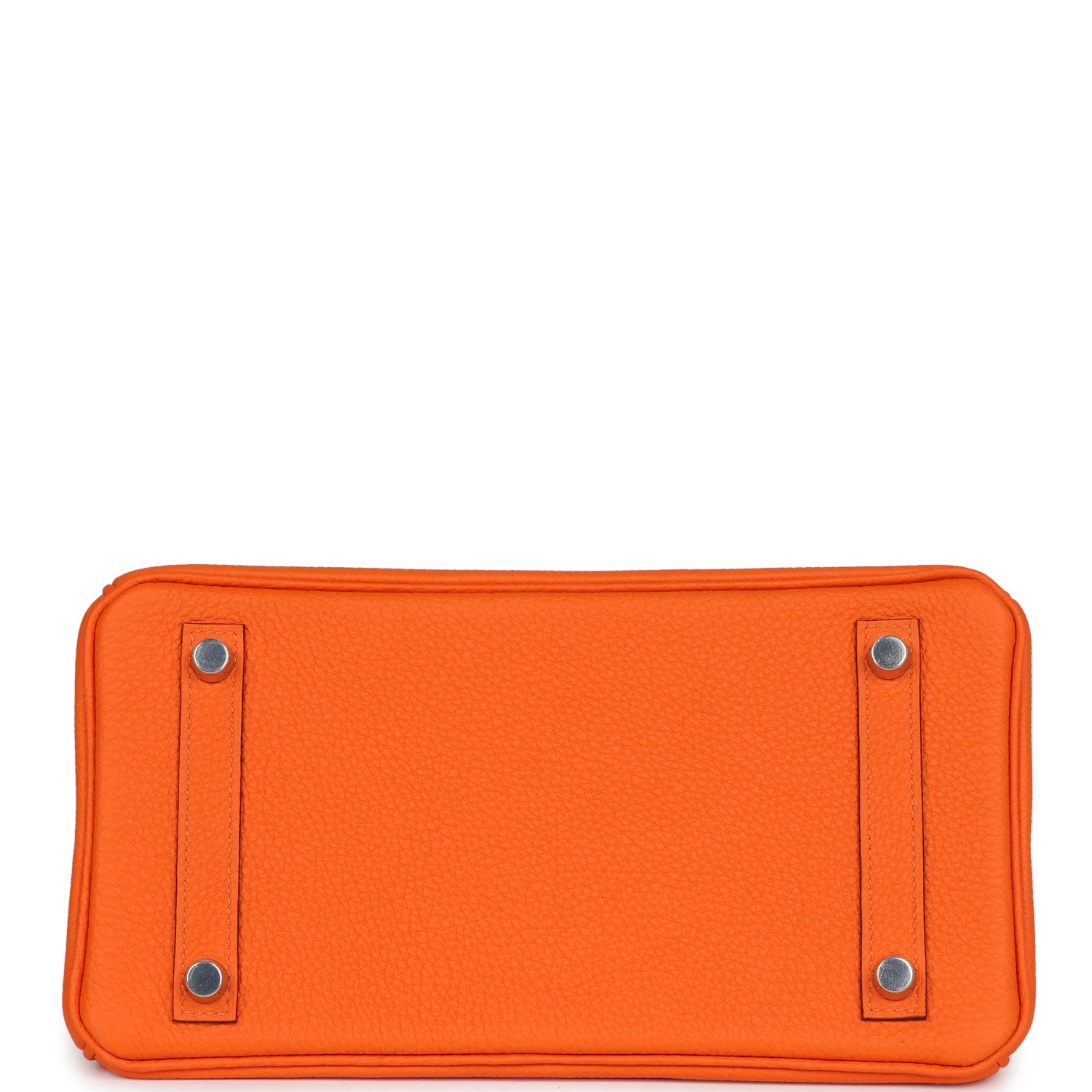 Replicate Hermes Birkin 25 Orange Minium Togo Palladium Hardware(1:1 replica)