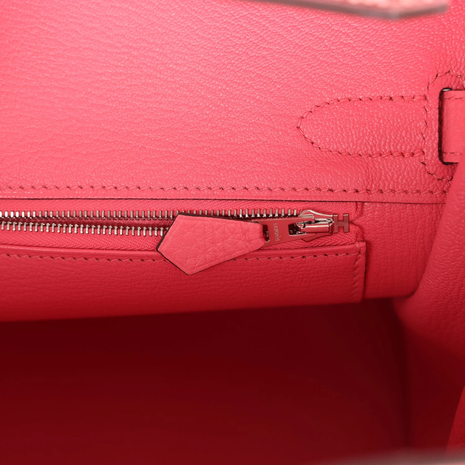 Replicate Custom Ombre Swarovski Crystal Hermes Birkin 30 Rose Azalee Clemence Palladium Hardware(1:1 replica)