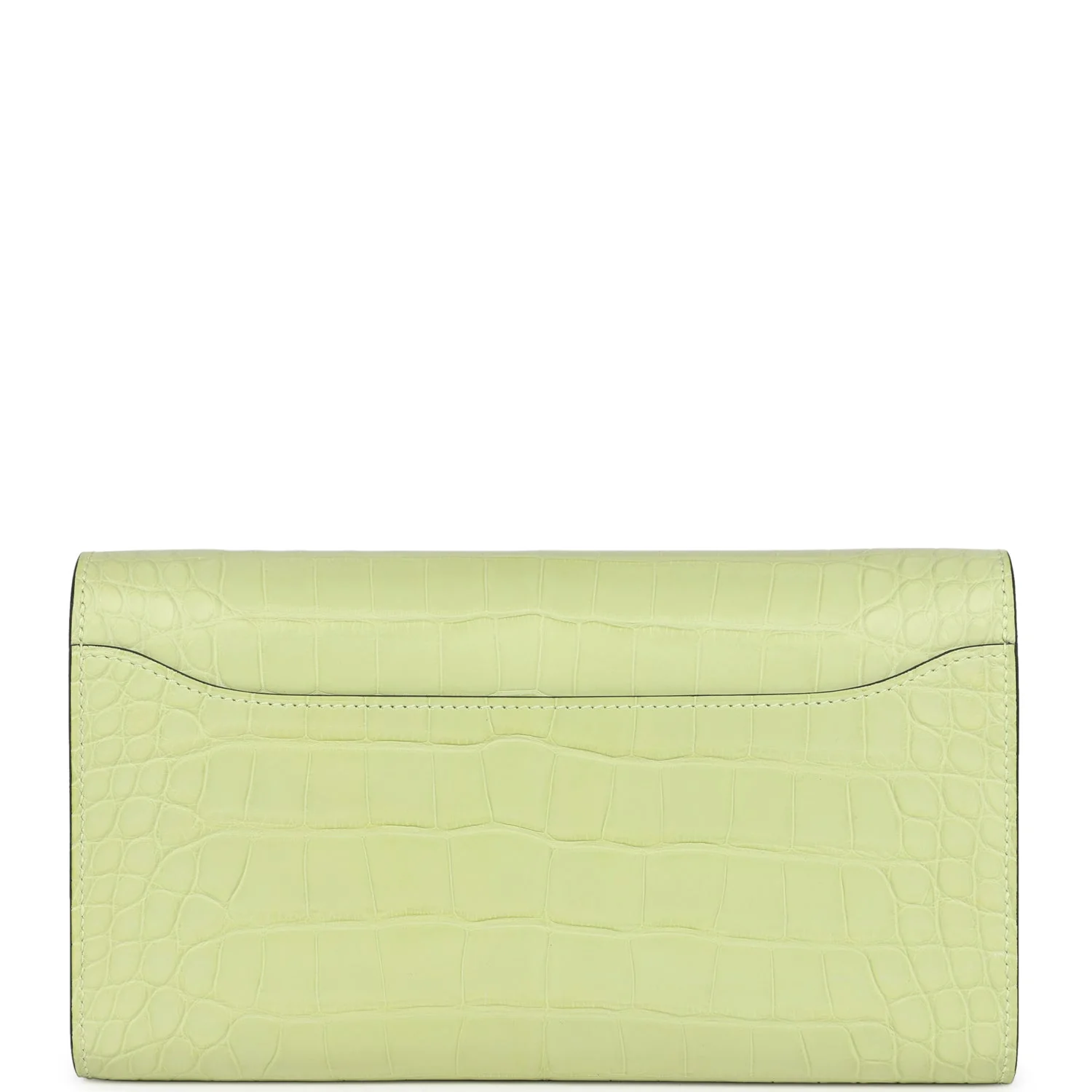 Replicate Hermes Constance Wallet To Go Jaune Bourgeon Matte Alligator Palladium Hardware(1:1 replica)