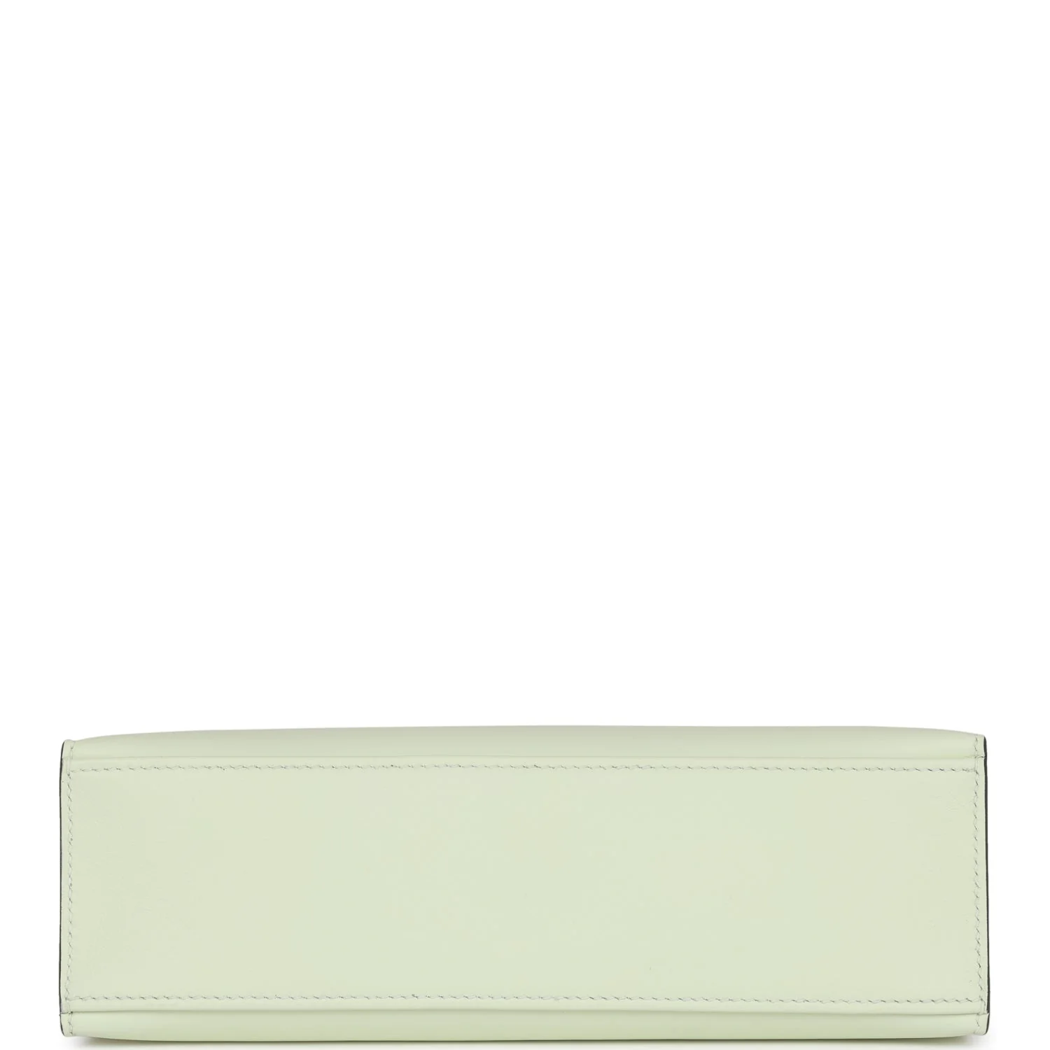Replicate Hermes Kelly Pochette Vert Fizz Swift Palladium Hardware(1:1 replica)