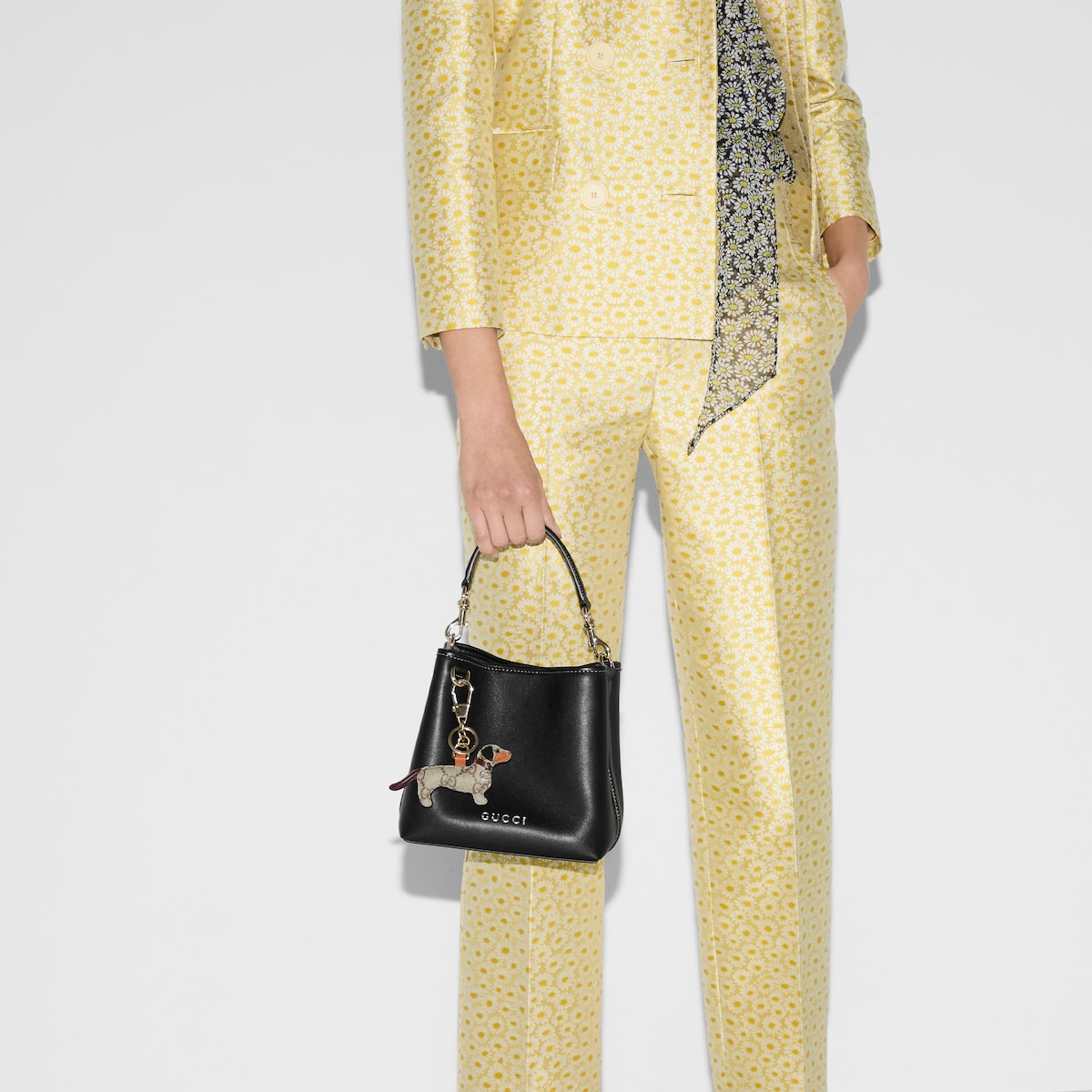 Replicate GG Emblem Mini Bucket Bag(1:1 replica)