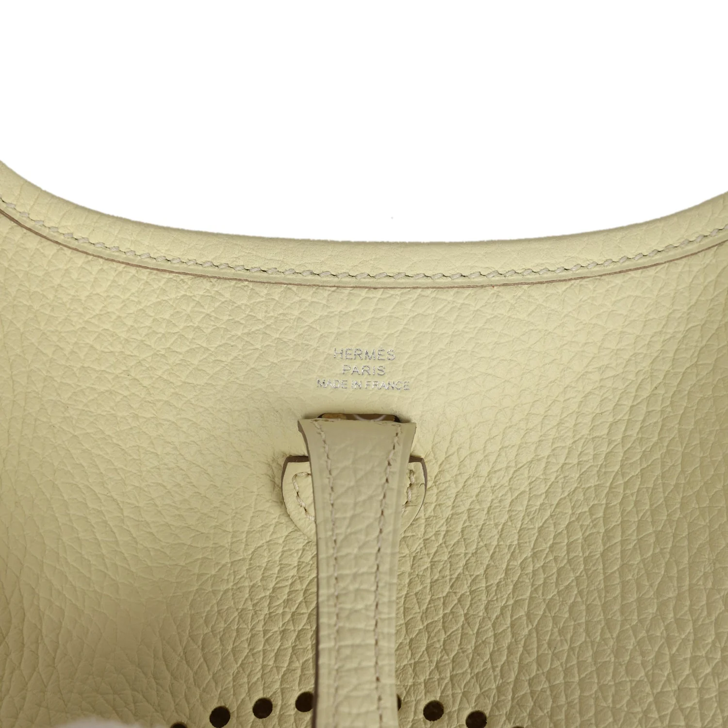 Replicate Hermes Evelyne TPM Jaune Milton Clemence Palladium Hardware(1:1 replica)