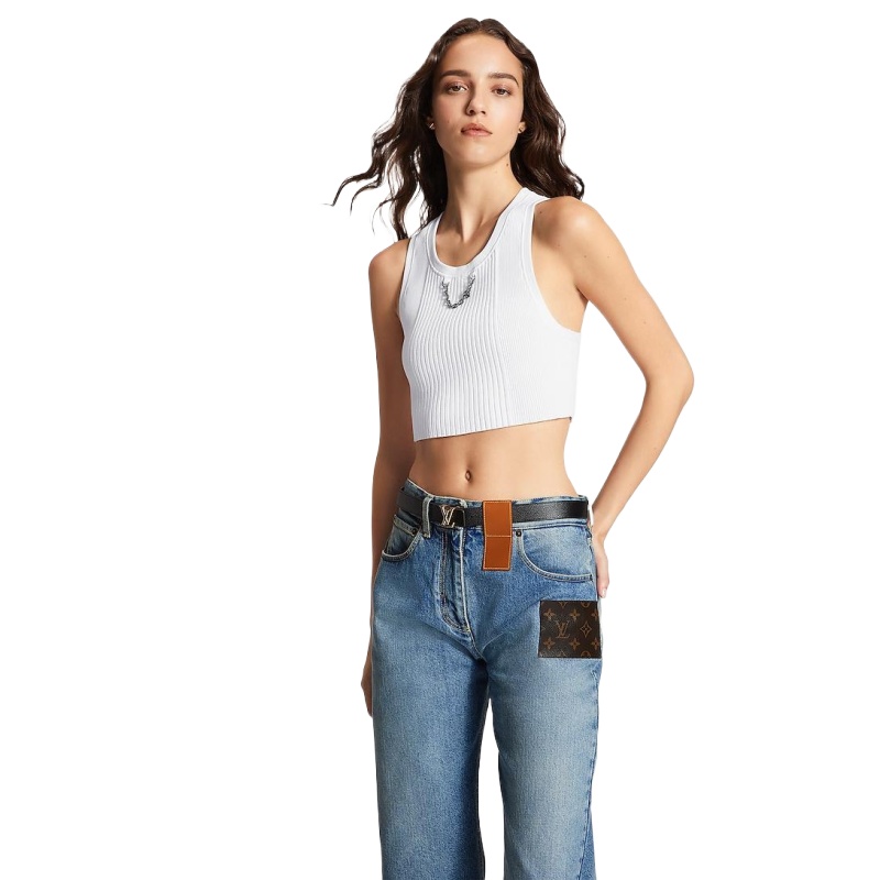 Replicate LV Iconic 25 mm Reversible Belt(1:1 replica)