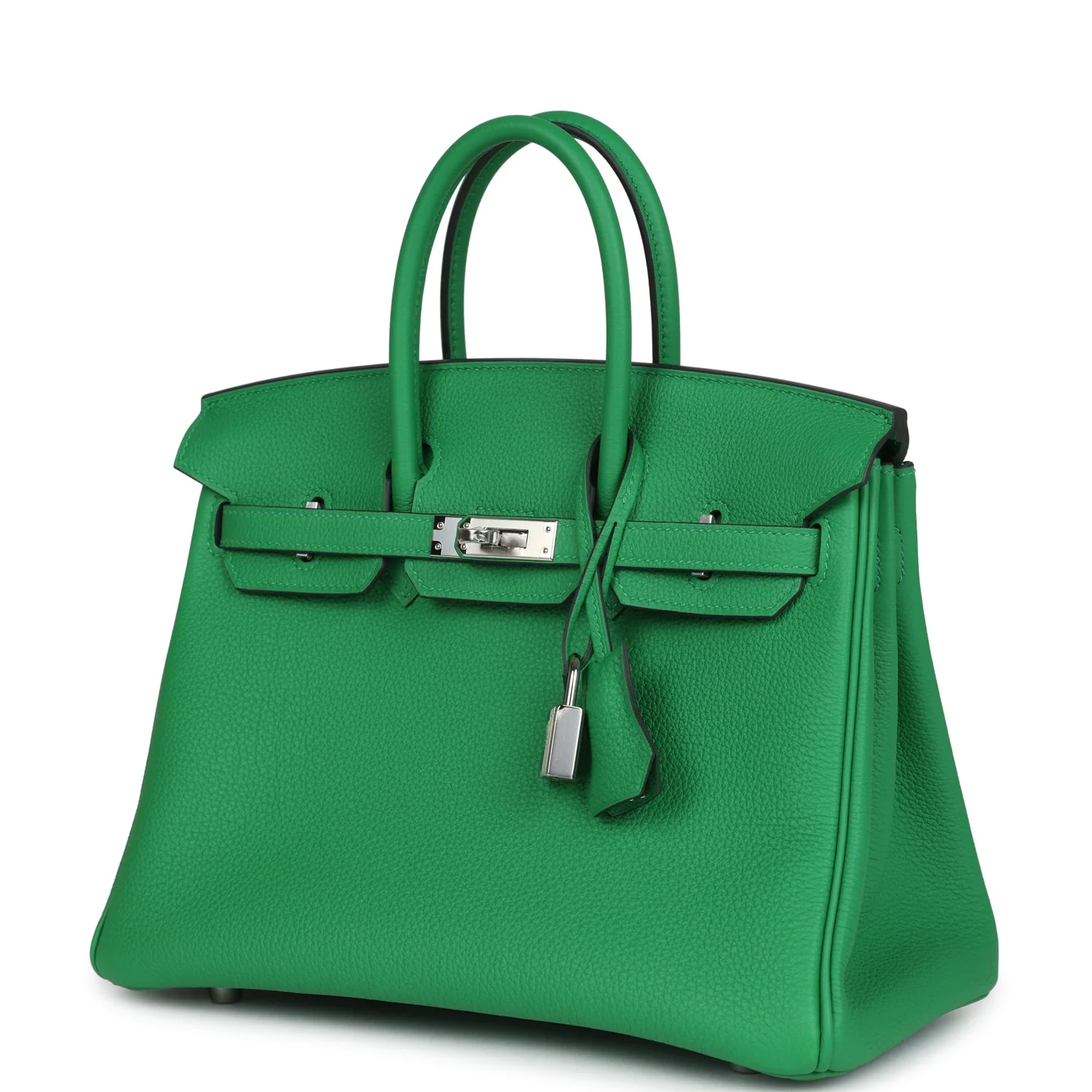 Replicate Hermes Birkin 25 Bambou Togo Palladium Hardware(1:1 replica)