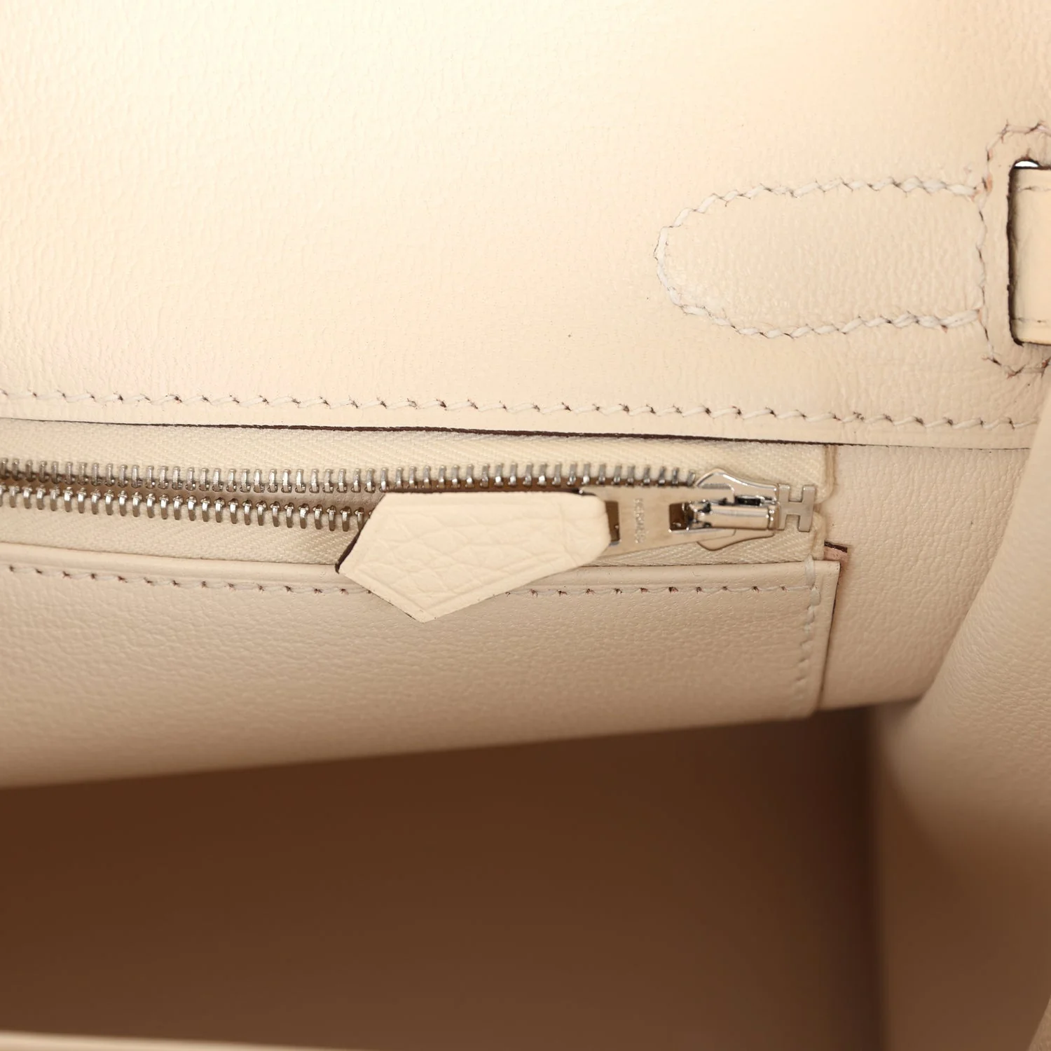 Replicate Hermes Birkin 30 Nata Clemence Palladium Hardware(1:1 replica)