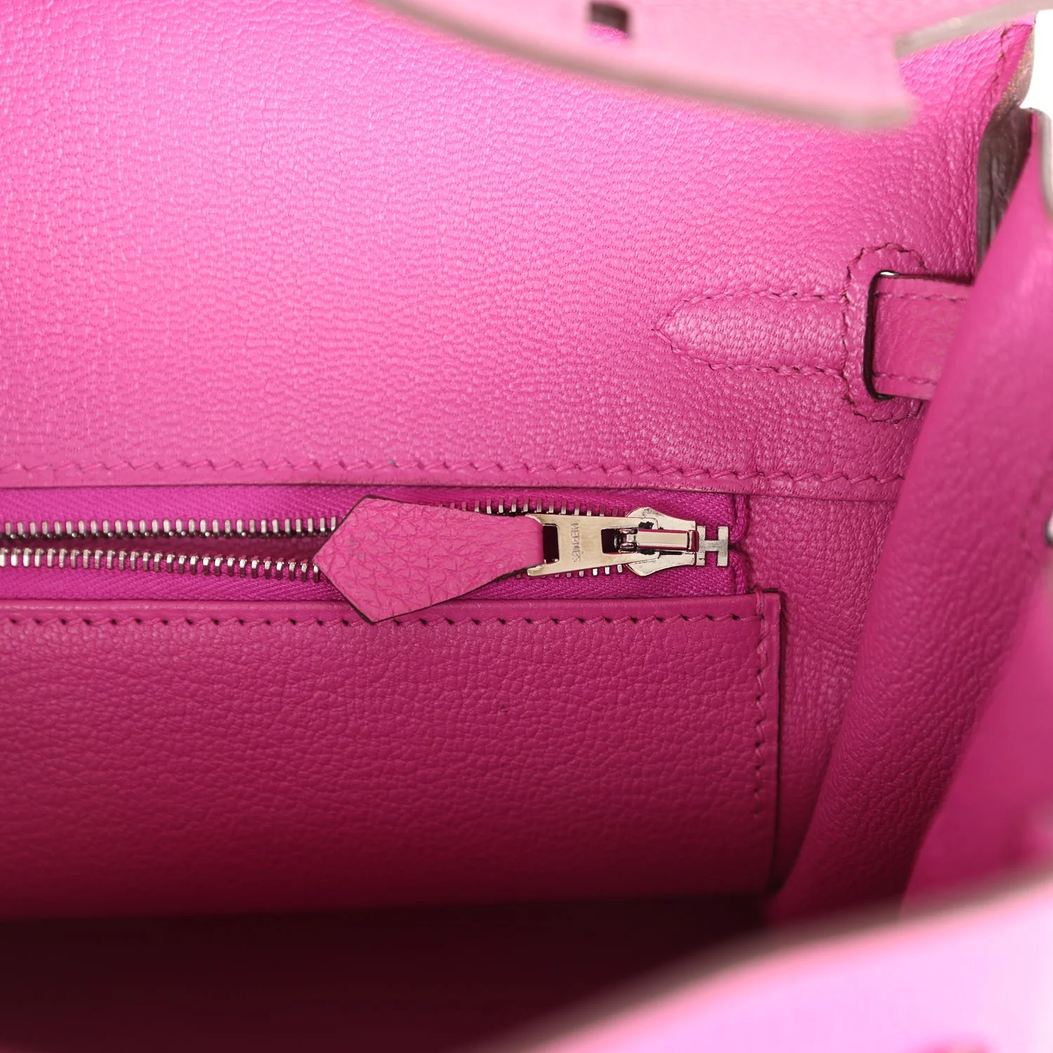 Replicate Hermes Birkin 25 Rose Pourpre Togo Palladium Hardware(1:1 replica)