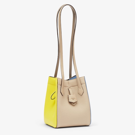 Replicate Fendi Origami Mini Multicolour Leather Mini Bag That Can Be Transformed(1:1 replica)