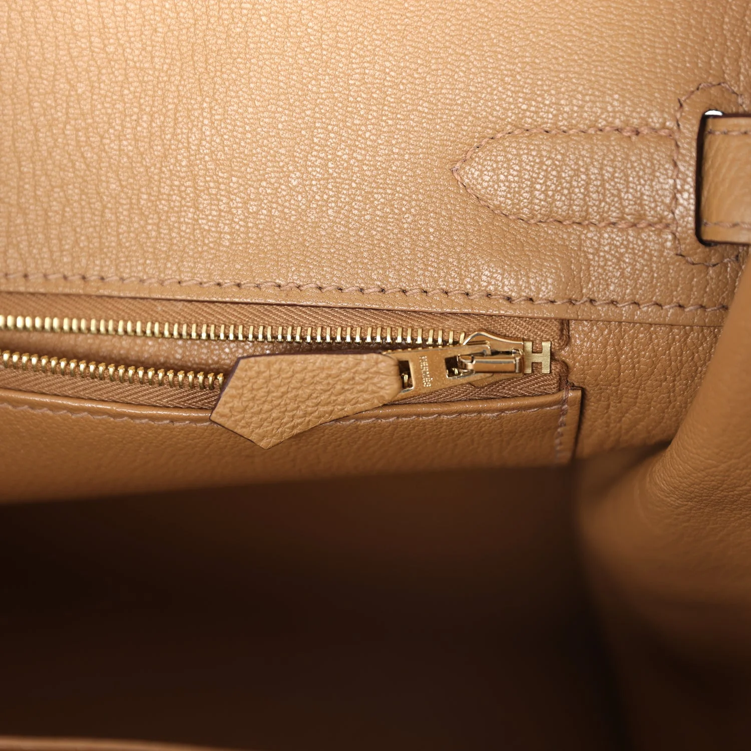 Replicate Hermes Birkin 30 Biscuit Togo Gold Hardware(1:1 replica)