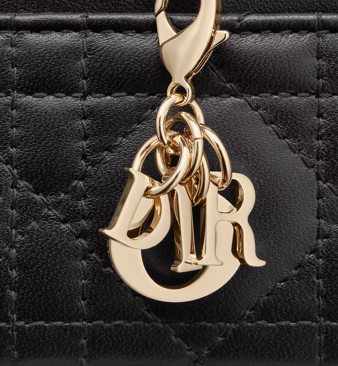 Replicate Lady Dior Freesia Card Holder(1:1 replica)