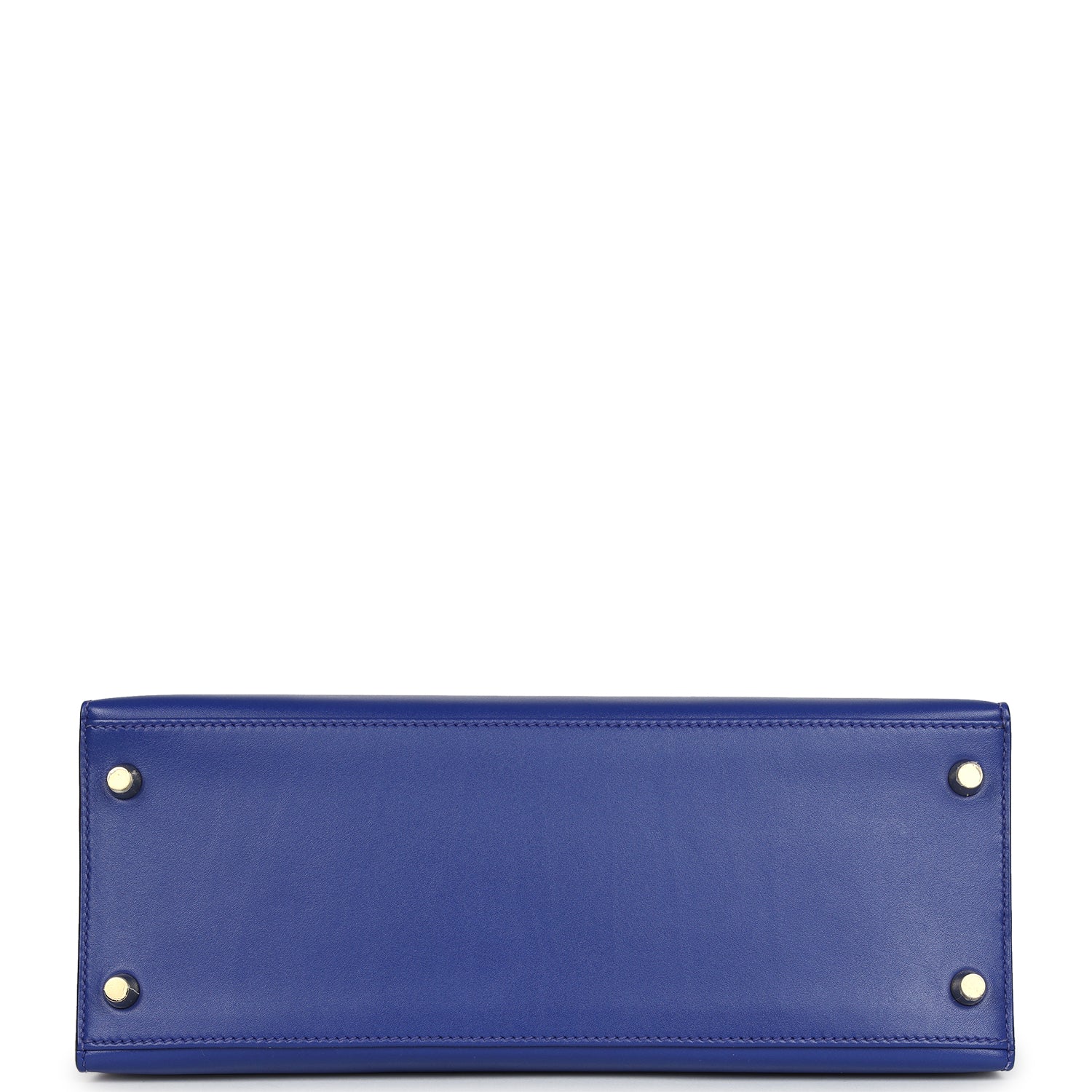 Replicate Hermes Kelly Sellier 28 Bleu Electric Tadelakt Gold Hardware(1:1 replica)