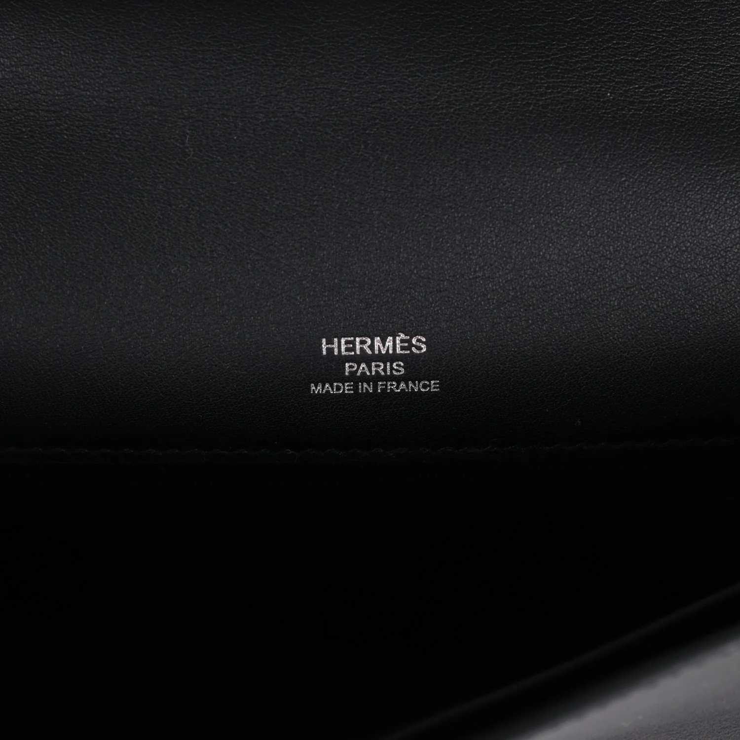 Replicate Hermes Kelly Cut Black Swift Palladium Hardware(1:1 replica)