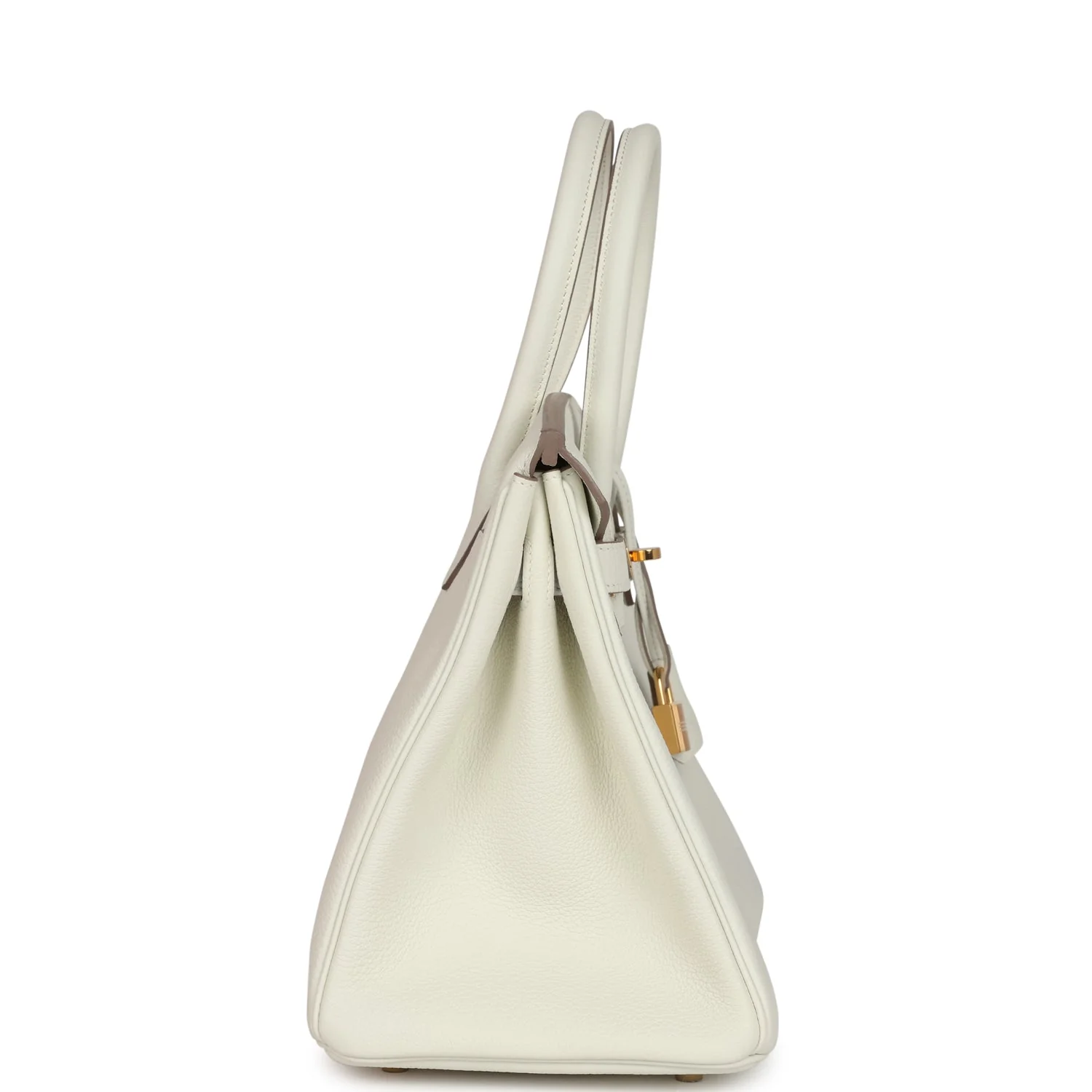 Replicate Hermes Birkin 30 Mushroom Togo Gold Hardware(1:1 replica)