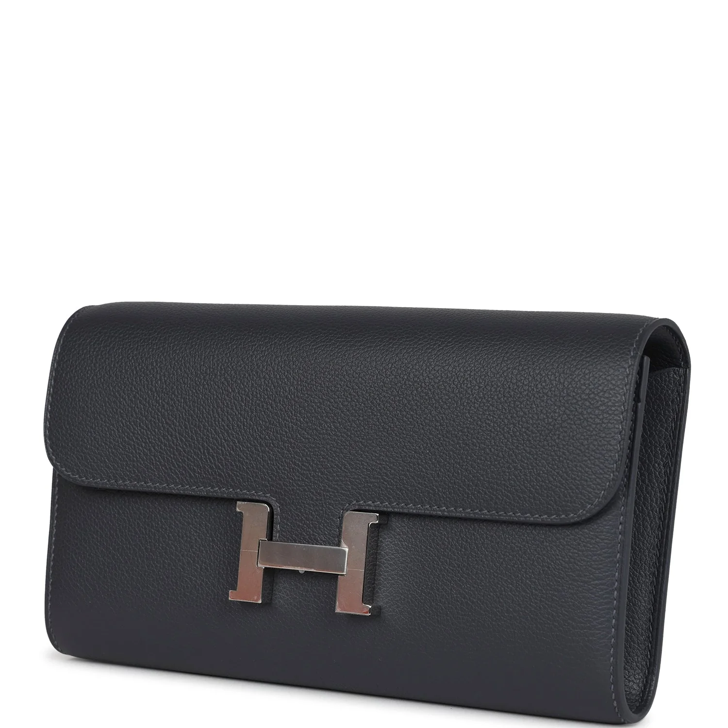 Replicate Hermes Constance Wallet To Go Ardoise Evercolor Palladium Hardware(1:1 replica)