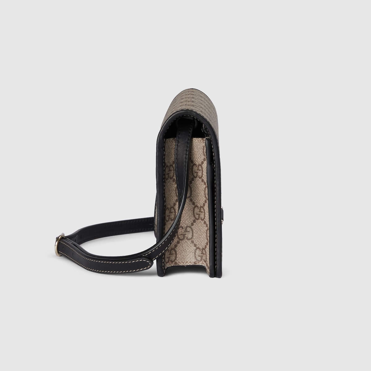 Replicate Gucci GG Emblem Super Mini Shoulder Bag(1:1 replica)