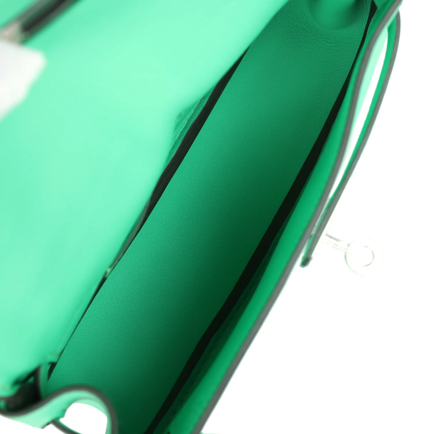 Replicate Hermes Kelly Moove Vert Comics Swift Palladium Hardware(1:1 replica)