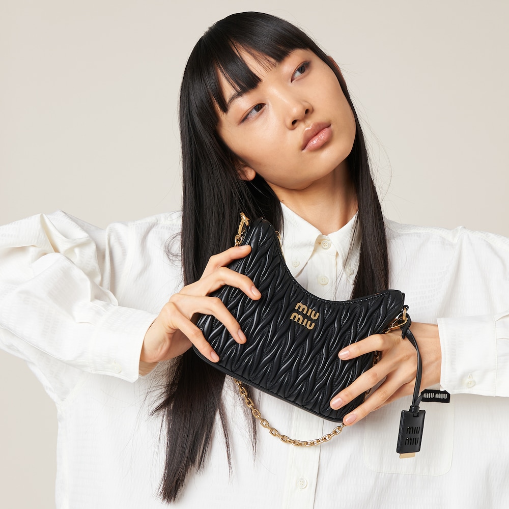 Replicate Matelassé nappa leather shoulder bag(1:1 replica)