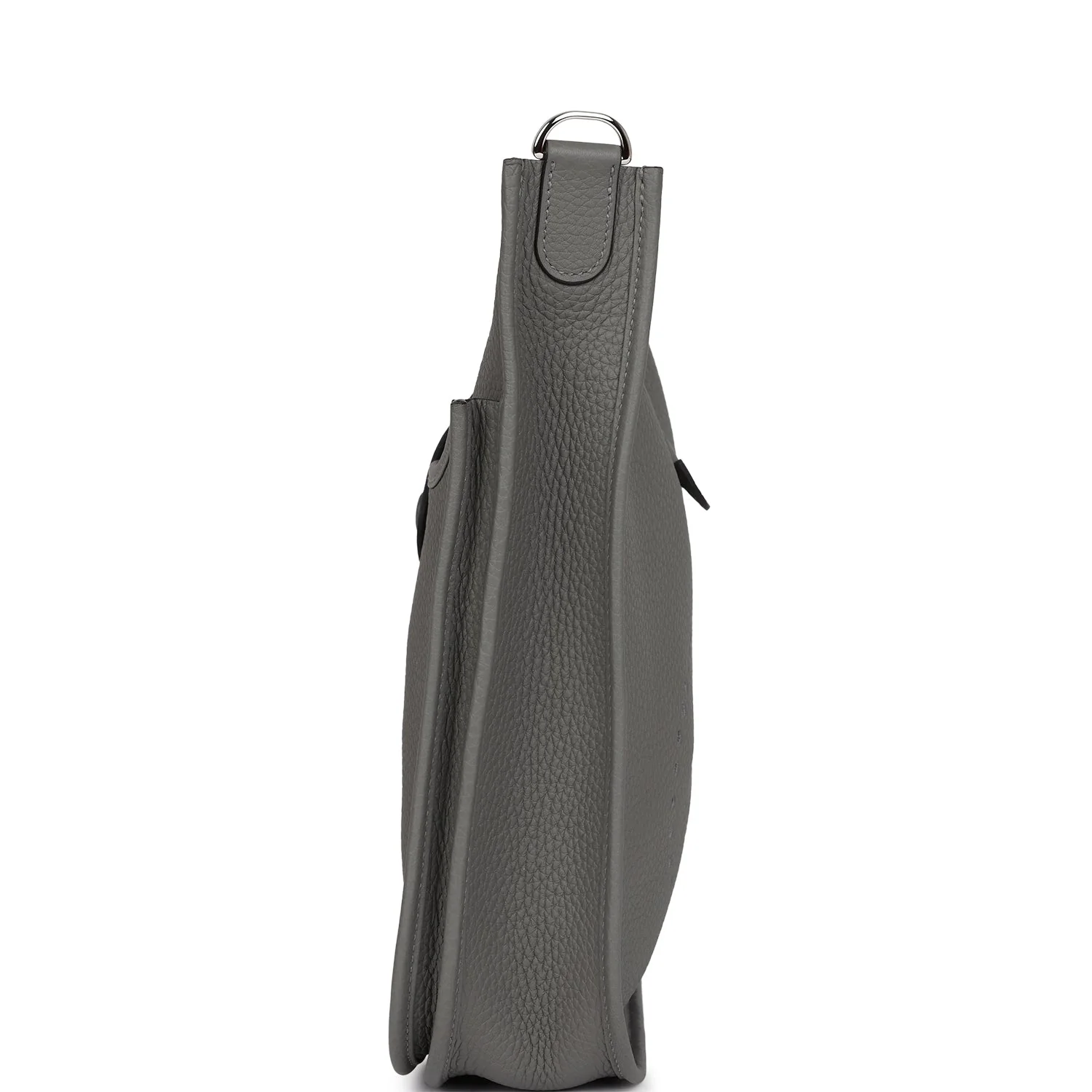 Replicate Hermes Evelyne III PM Gris Meyer Clemence Palladium Hardware(1:1 replica)