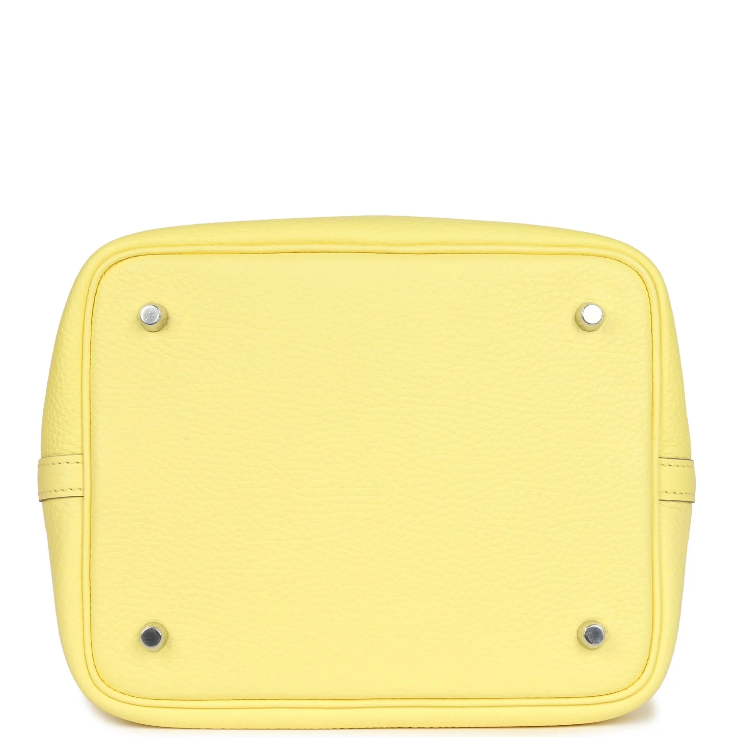 Replicate Hermes Picotin Lock 22 Limoncello Clemence Palladium Hardware(1:1 replica)