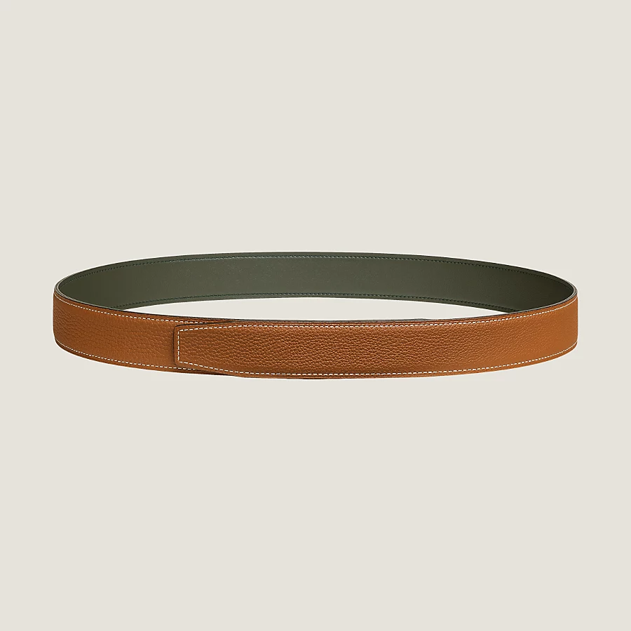 Replicate 32mm reversible belt leather(1:1 replica)