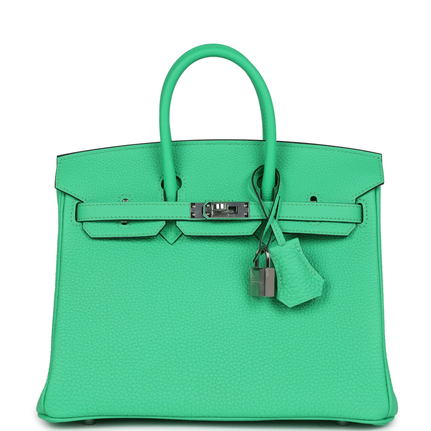 Replicate Hermes Birkin 25 Vert Comics Togo Palladium Hardware(1:1 replica)