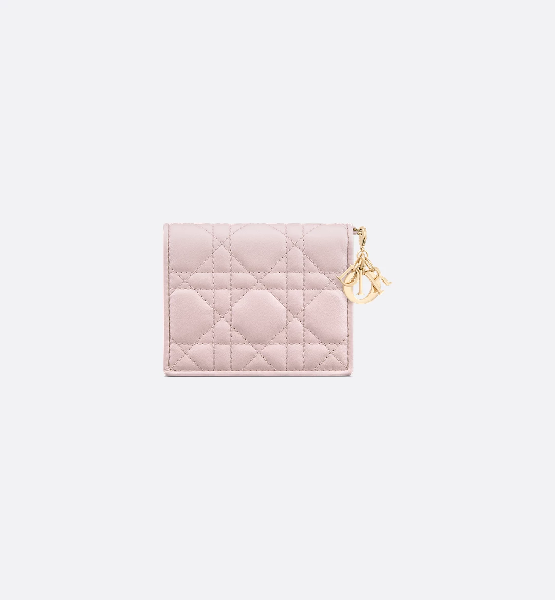 Replicate Mini Lady Dior Gardenia Wallet(1:1 replica)