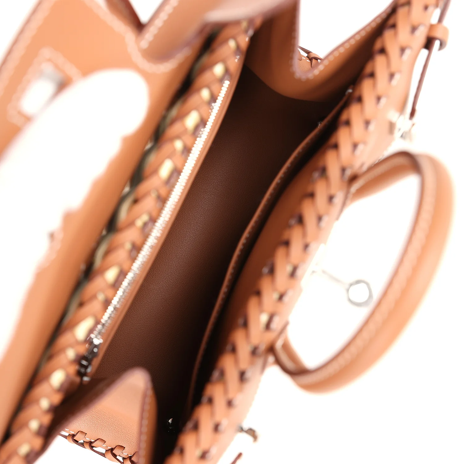 Replicate Hermes Picnic Birkin 25 Gold Swift and Stripe Wicker Palladium Hardware(1:1 replica)