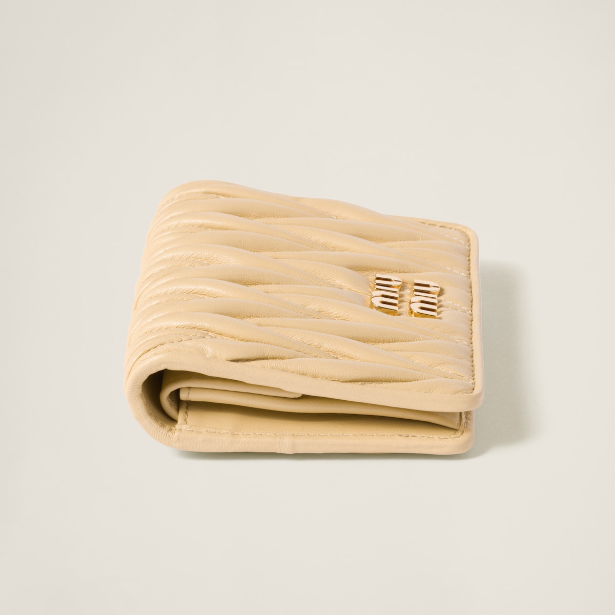 Replicate Small matelassé nappa leather wallet(1:1 replica)