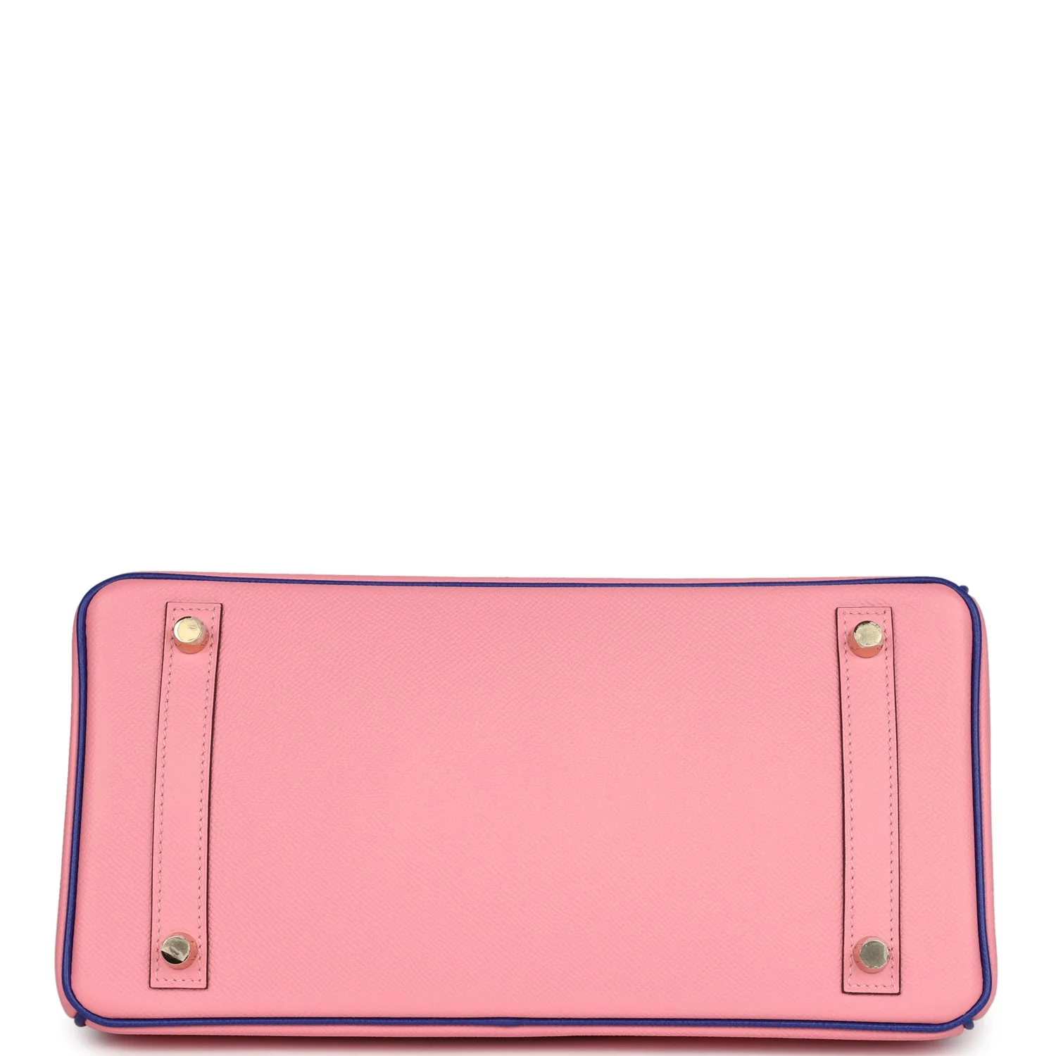 Replicate Hermes Special Order (HSS) Birkin 30 Rose Confetti and Bleu Electric Epsom Brushed Gold Hardware(1:1 replica)