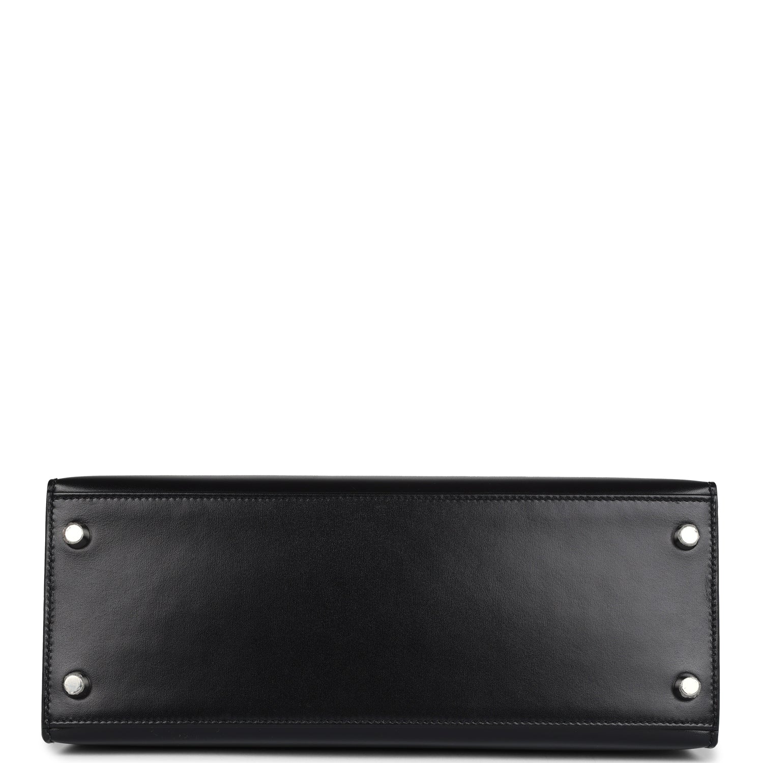 Replicate Hermes Kelly Sellier 28 Black Box Palladium Hardware(1:1 replica)