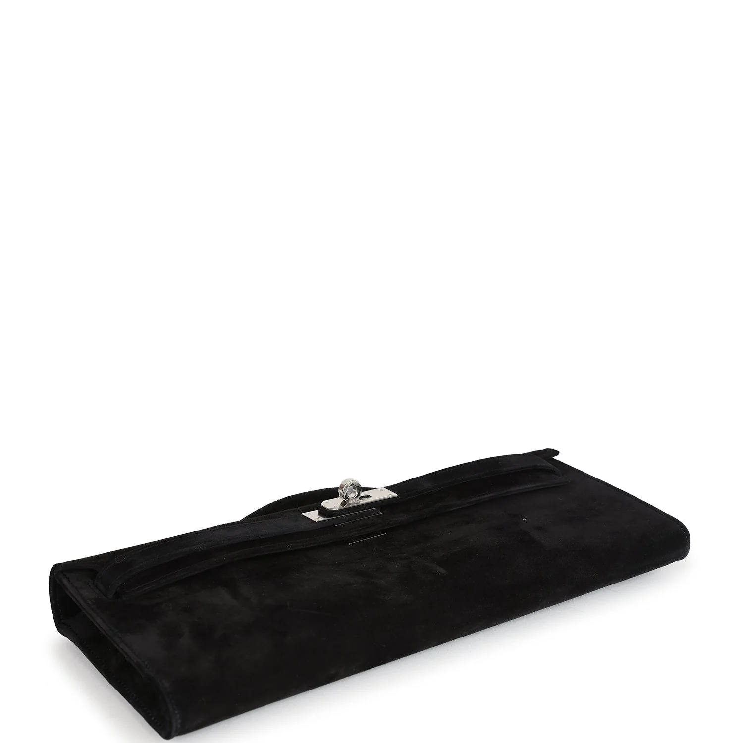 Replicate Hermes Kelly Cut Black Doblis Palladium Hardware(1:1 replica)