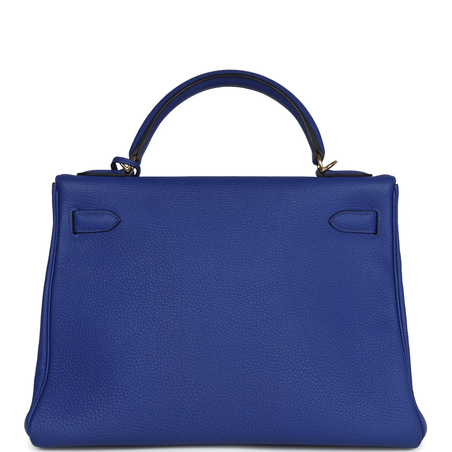 Replicate Hermes Kelly Retourne 32 Bleu Electric Togo Gold Hardware(1:1 replica)