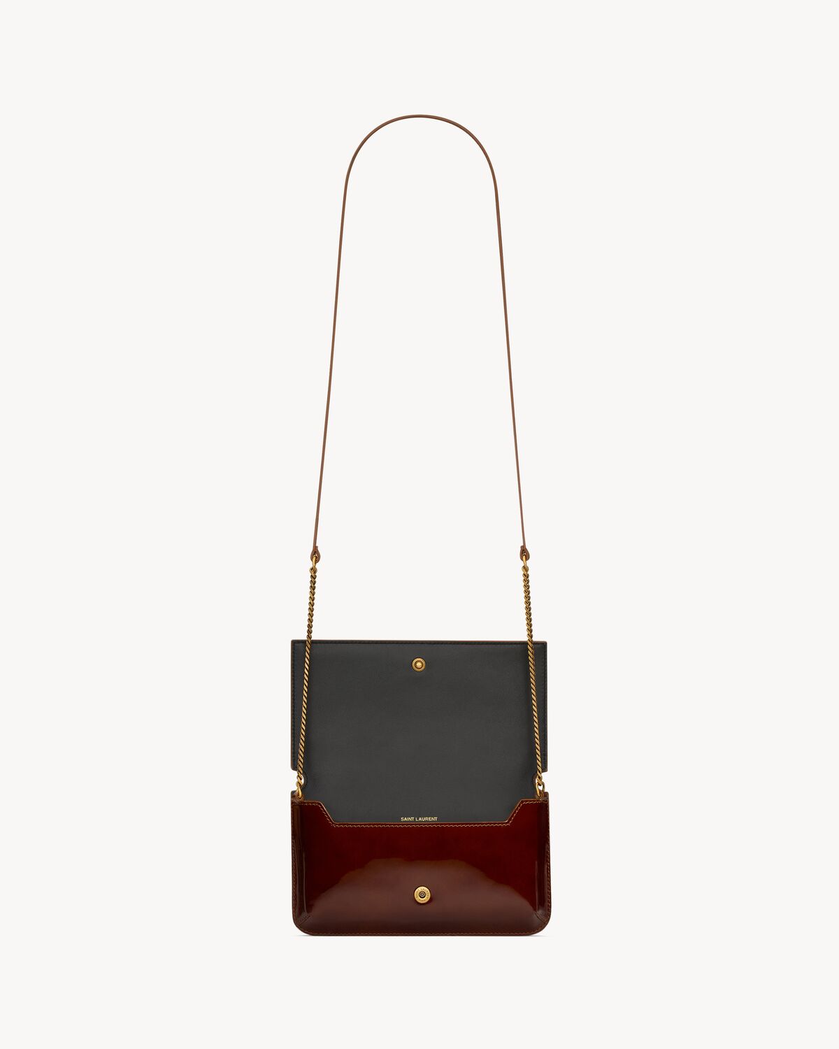 Replicate YSL Cassandre Phone Case in Patent Leather(1:1 replica)