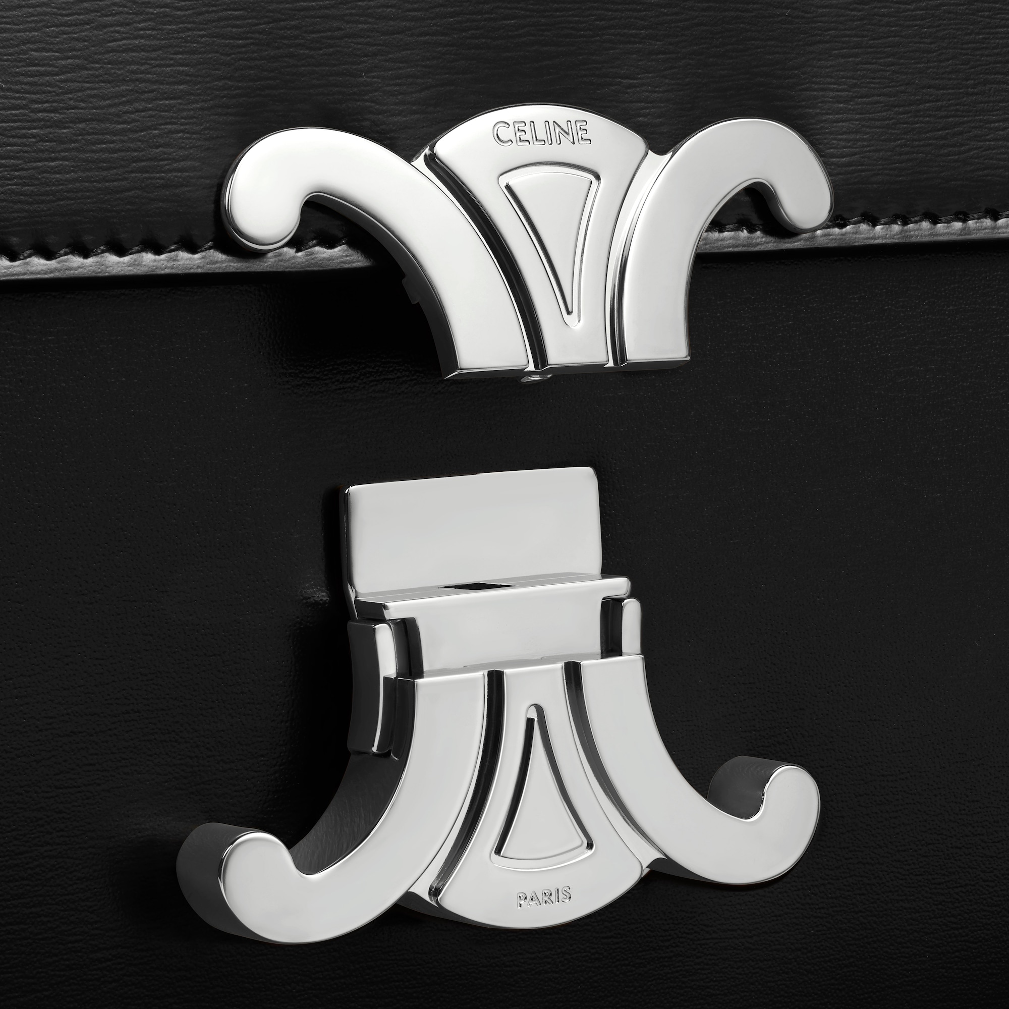 Replicate CLASSIQUE TRIOMPHE BAG IN SHINY CALFSKIN(1:1 replica)