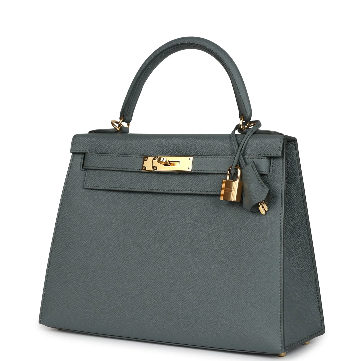 Replicate Hermes Kelly Sellier 28 Vert Amande Epsom Gold Hardware(1:1 replica)