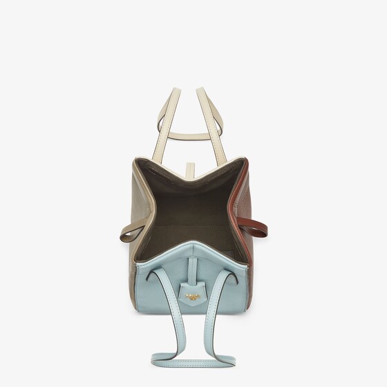 Replicate Fendi Origami Mini Multicolour Leather Mini Bag That Can Be Transformed(1:1 replica)