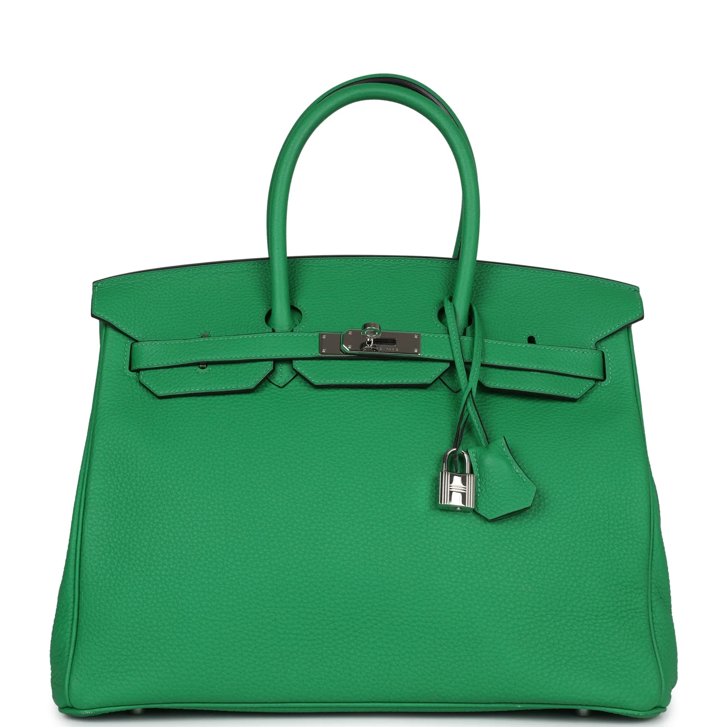 Replicate Hermes Birkin 35 Bambou Togo Palladium Hardware(1:1 replica)