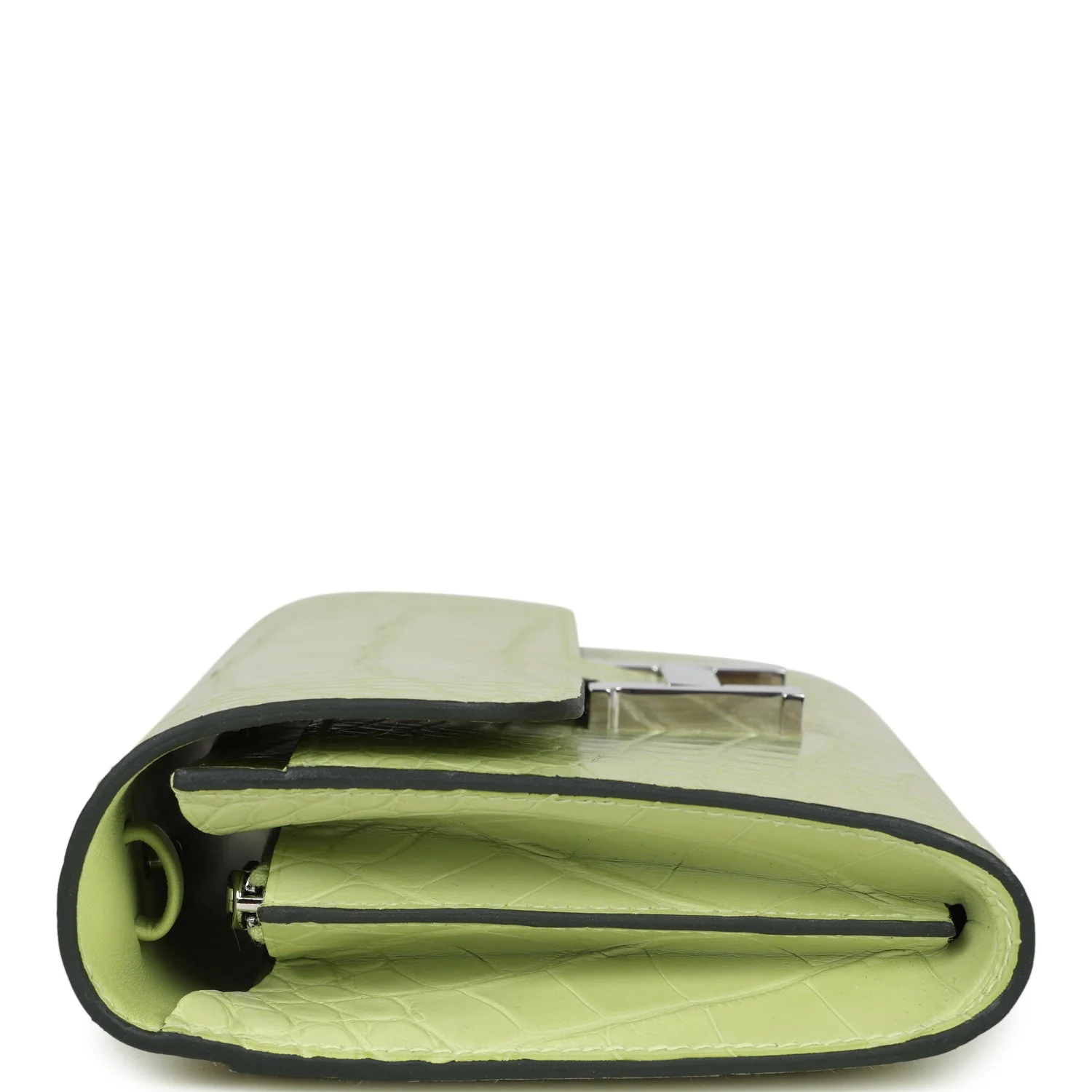 Replicate Hermes Constance Wallet To Go Jaune Bourgeon Matte Alligator Palladium Hardware(1:1 replica)