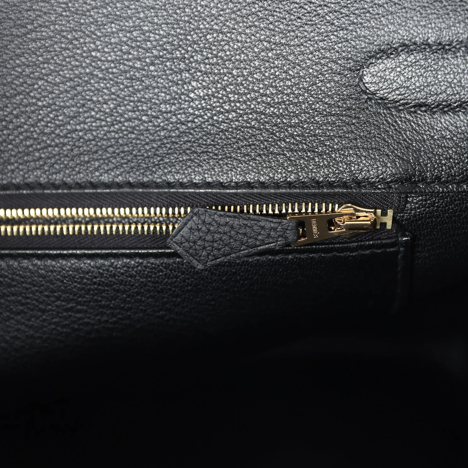 Replicate Hermes Birkin 35 Black Togo Rose Gold Hardware(1:1 replica)