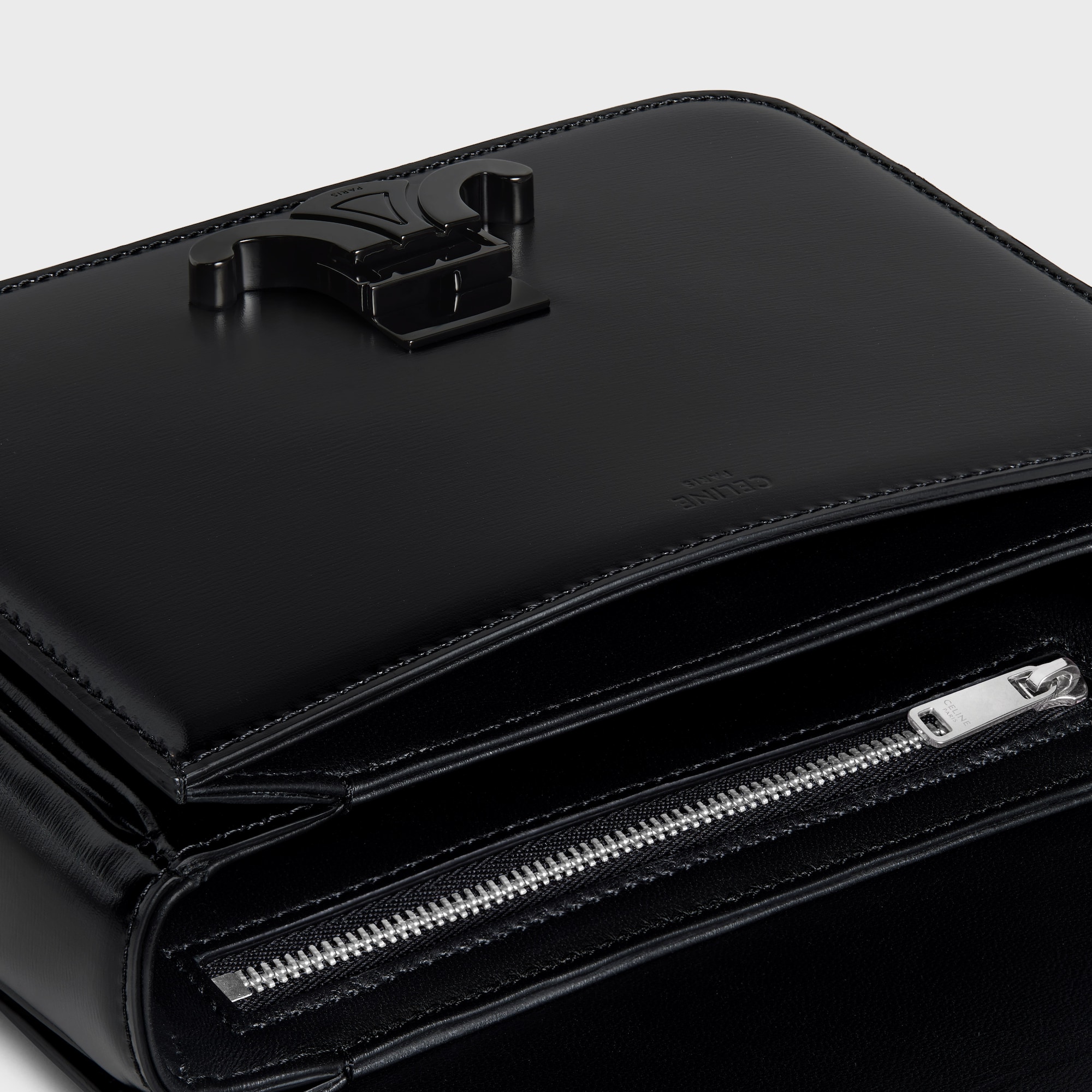 Replicate TEEN TRIOMPHE BAG IN SHINY CALFSKIN(1:1 replica)