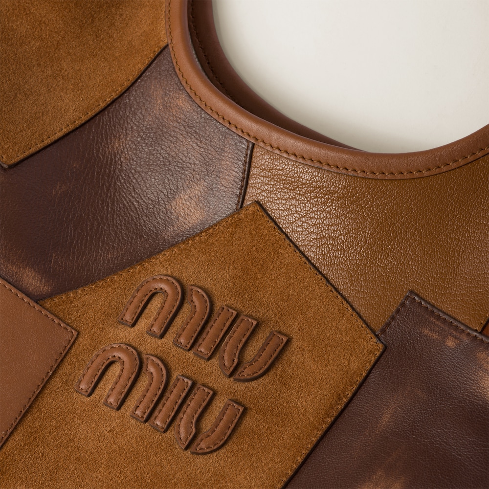 Replicate IVY leather patchwork bag(1:1 replica)