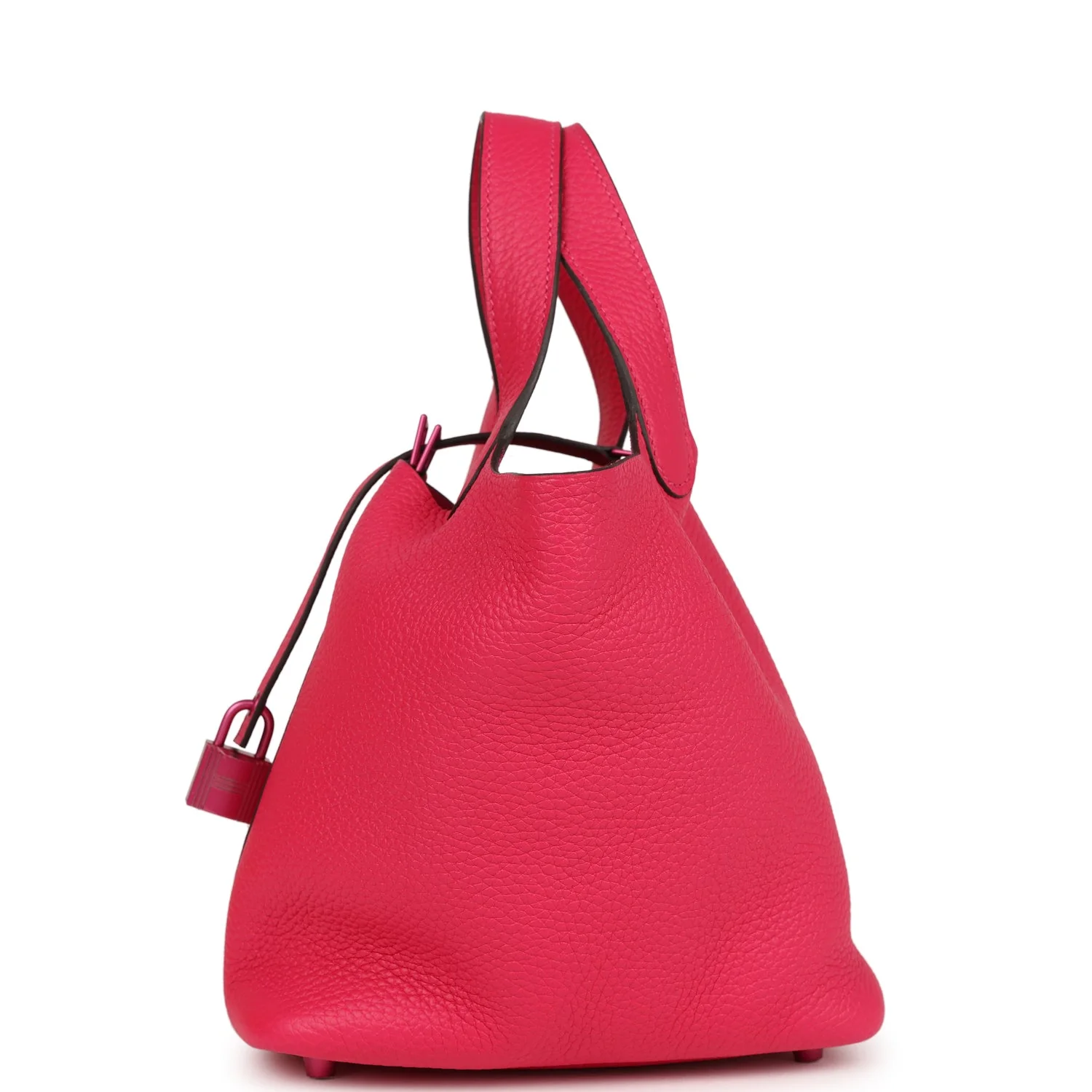 Replicate Hermes Monochrome Picotin Lock 18 Rose Mexico Clemence Pink Hardware(1:1 replica)