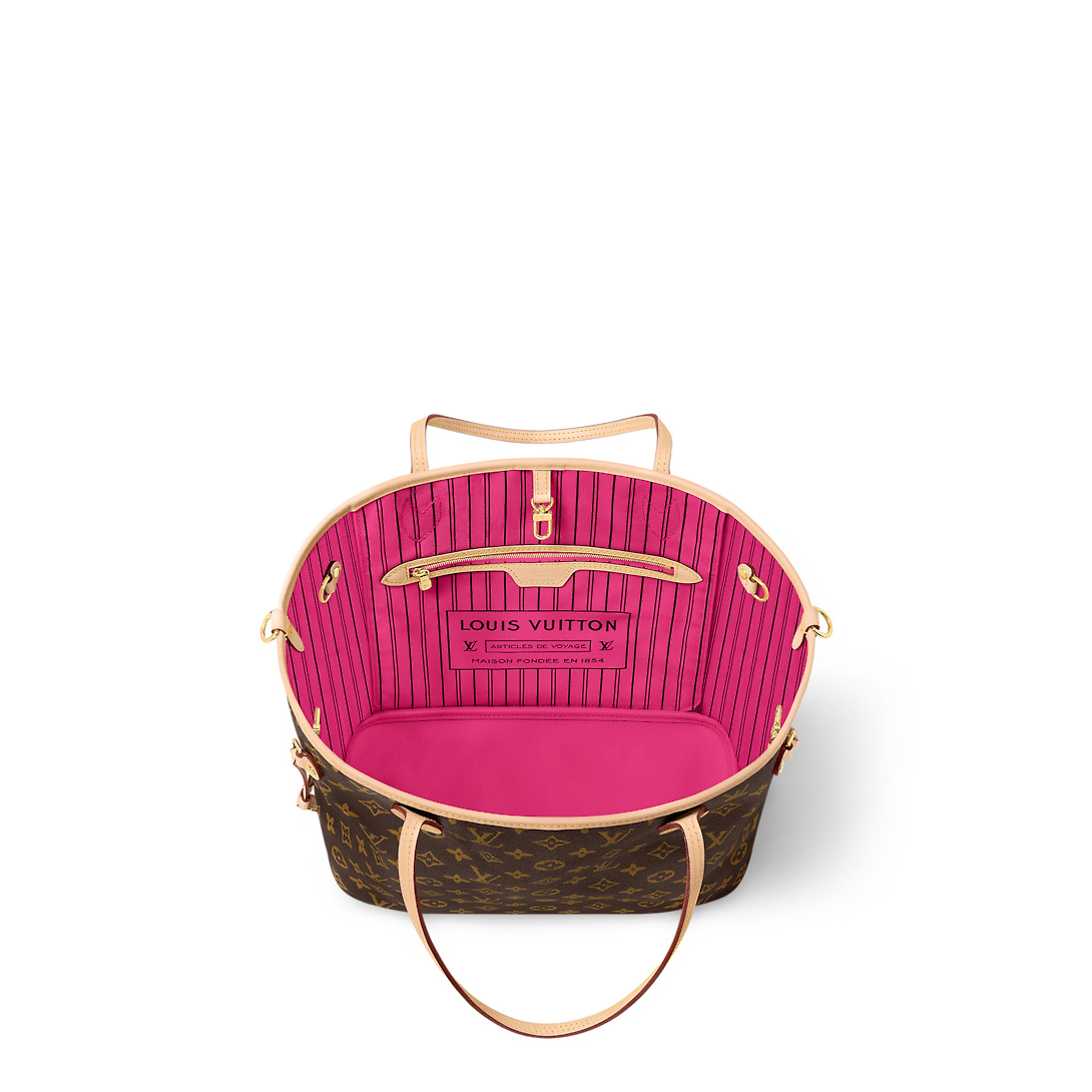 Replicate Louis Vuitton Neverfull Bandoulière Inside Out MM M12257(1:1 replica)