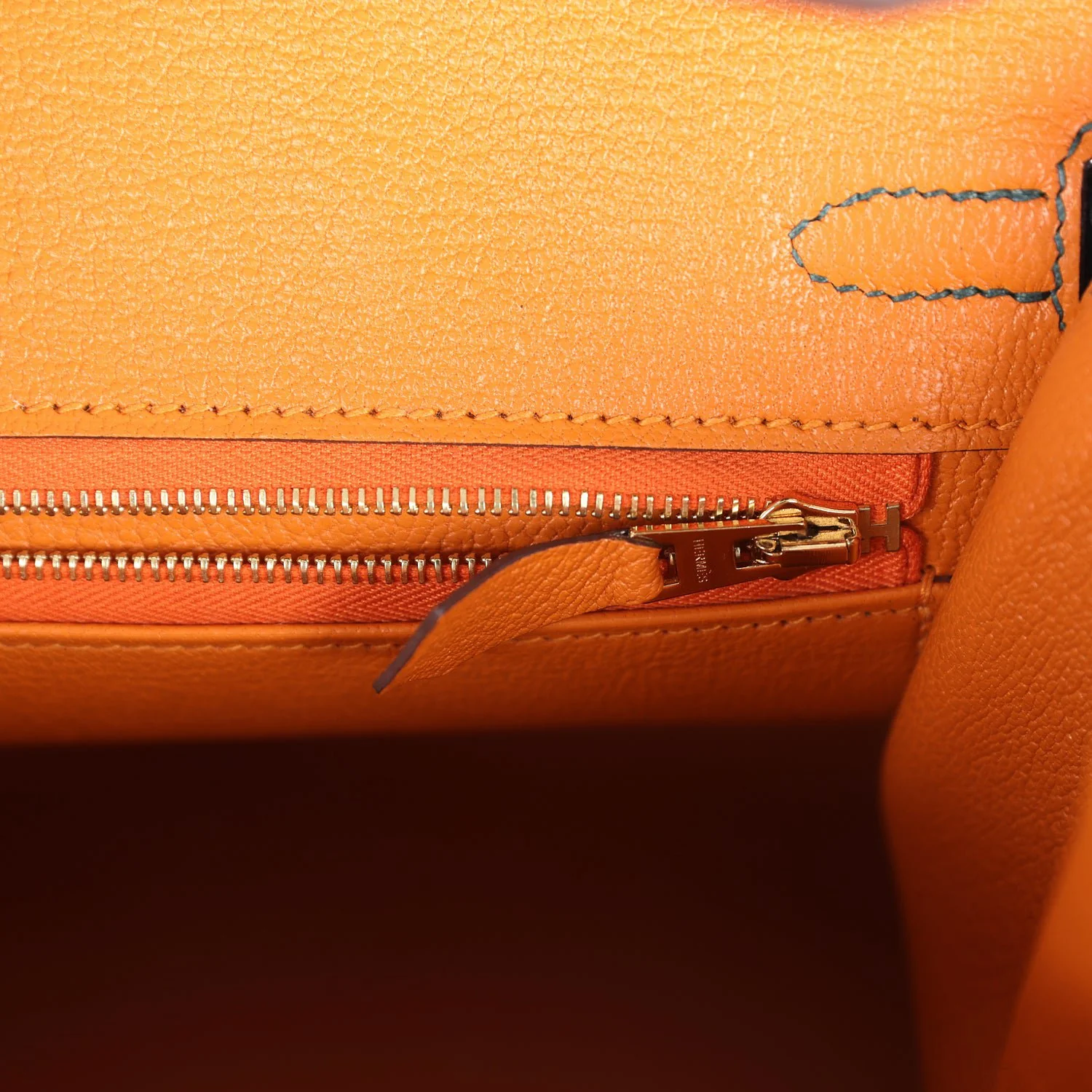 Replicate Hermes Special Order (HSS) Birkin Sellier 25 Vert Cypress Verso Epsom Brushed Gold Hardware(1:1 replica)
