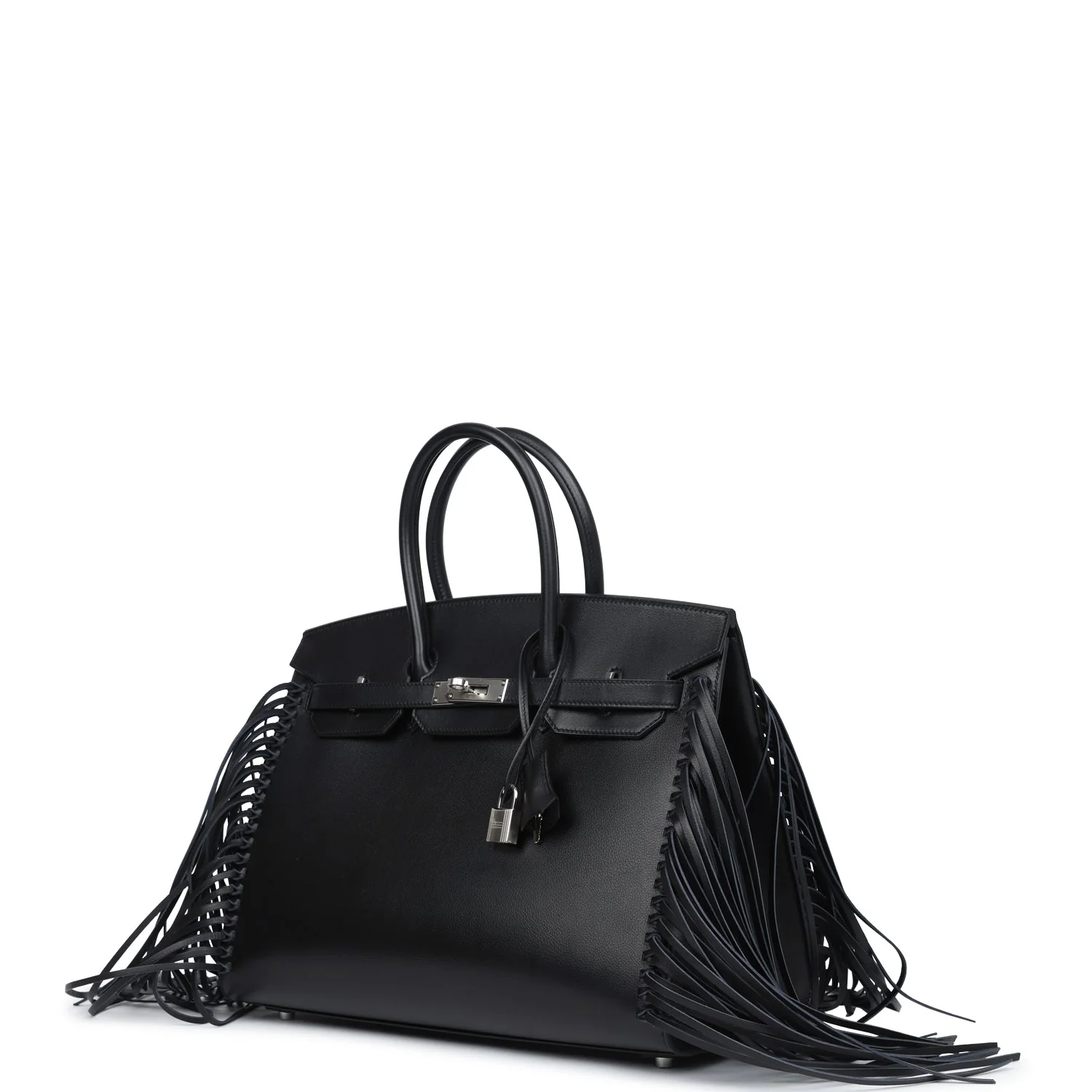 Replicate Hermes Birkin 35 Anate Black Evergrain Palladium Hardware(1:1 replica)