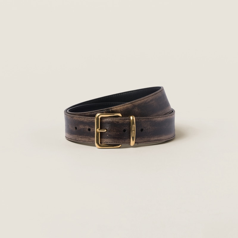 Replicate Nappa leather belt(1:1 replica)