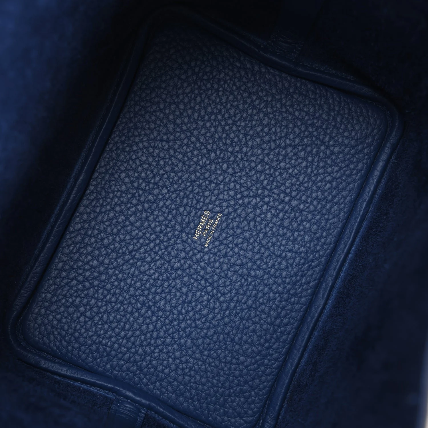 Replicate Hermes Picotin Lock 18 Bleu Tie Clemence Permabrass Hardware(1:1 replica)