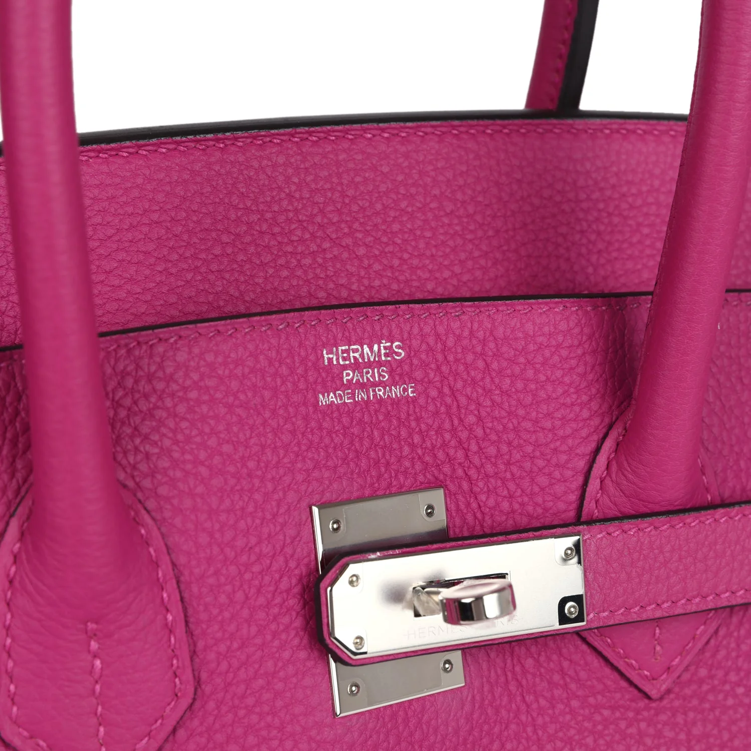 Replicate Hermes Birkin 35 Rose Pourpre Togo Palladium Hardware(1:1 replica)