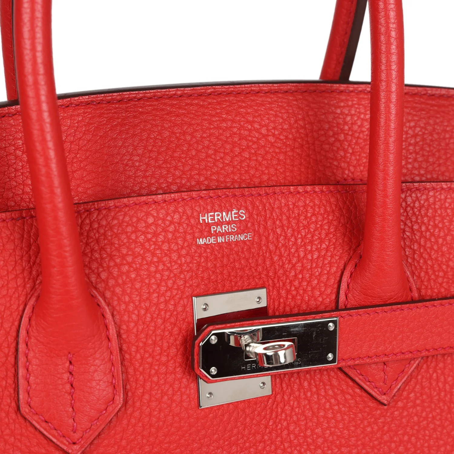 Replicate Hermes Birkin 35 Geranium Togo Palladium Hardware(1:1 replica)