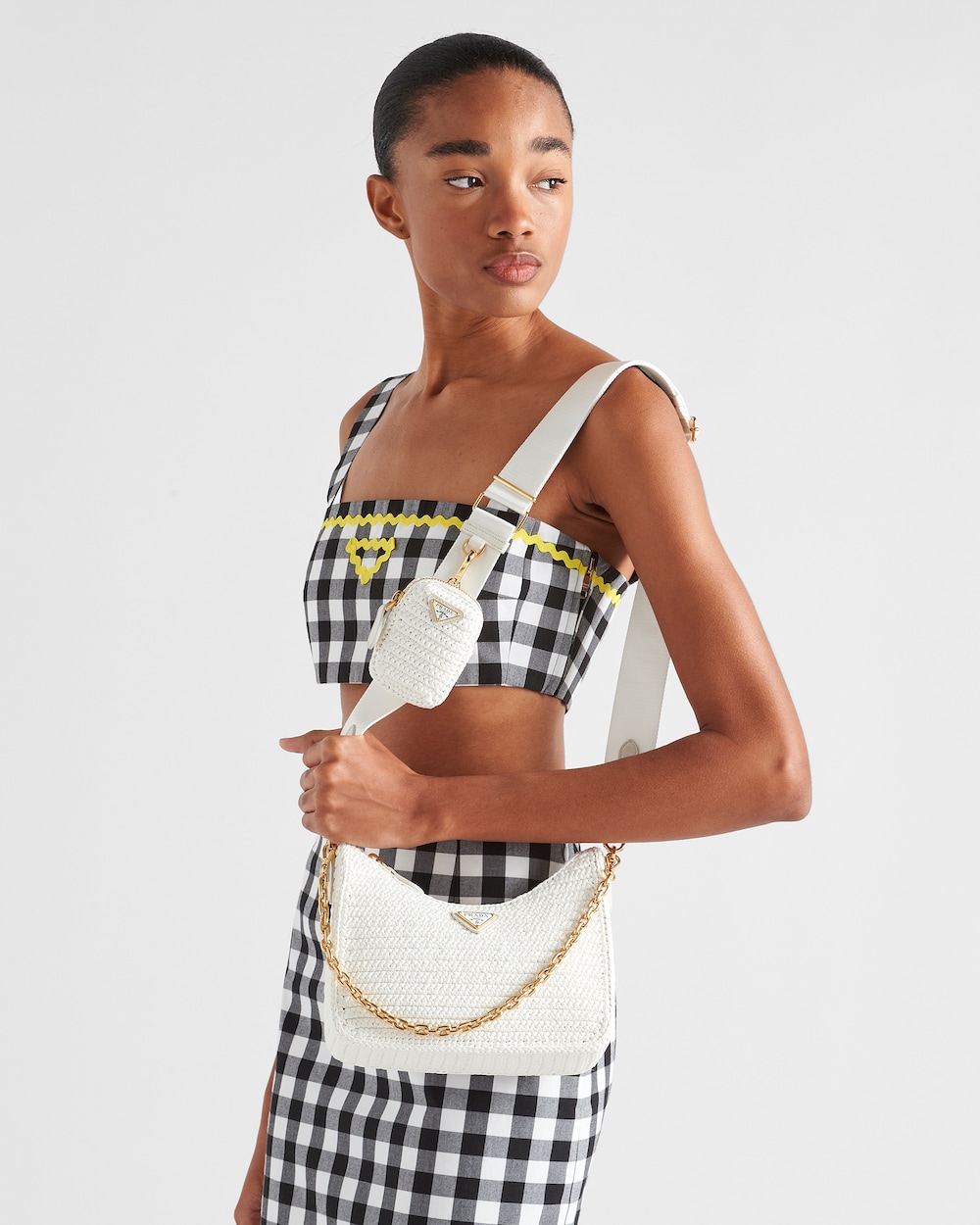 Replicate Prada Re-Edition 2005 Crochet Bag(1:1 replica)